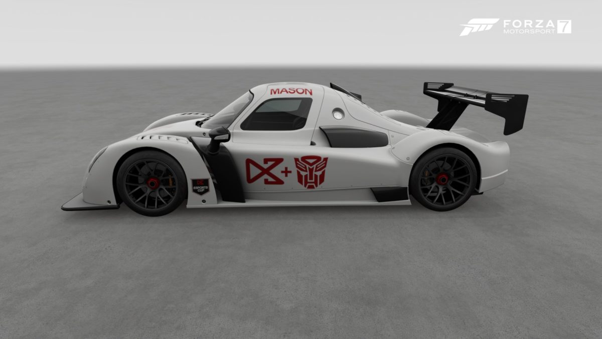 White Car Side
